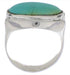 Turquoise Southwest Silver Jewelry Ring Size 6-1/4 TX39830